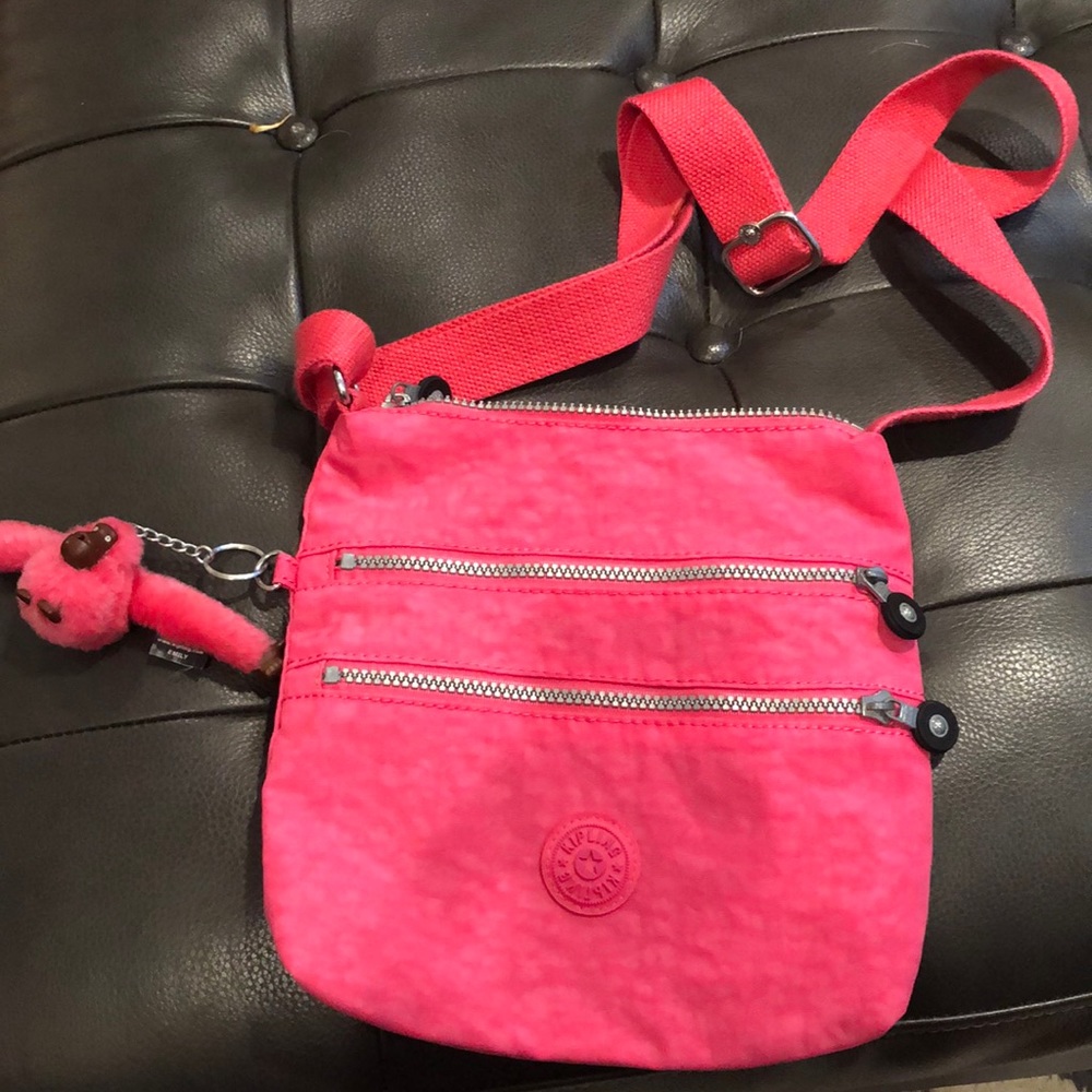 Hot Pink Kipling Crossbody
